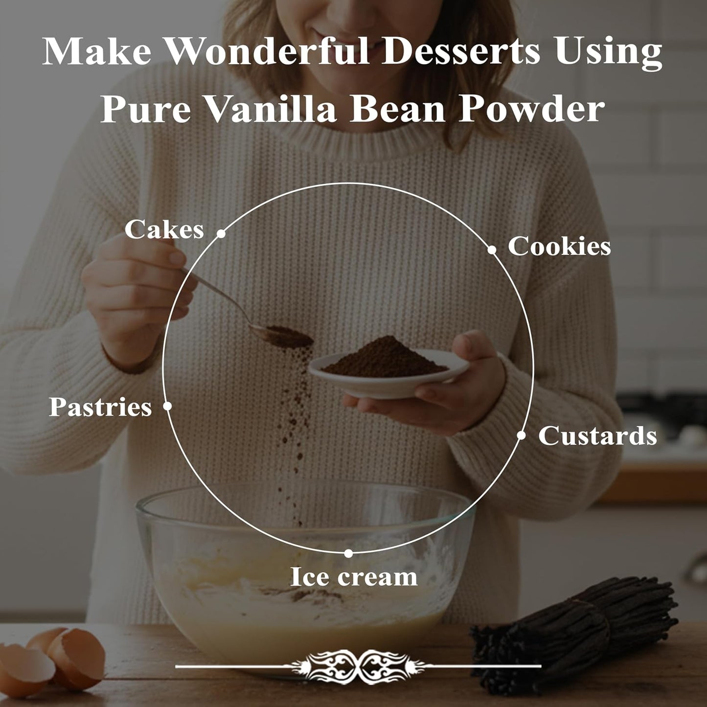 Organic Madagascar Vanilla Powder