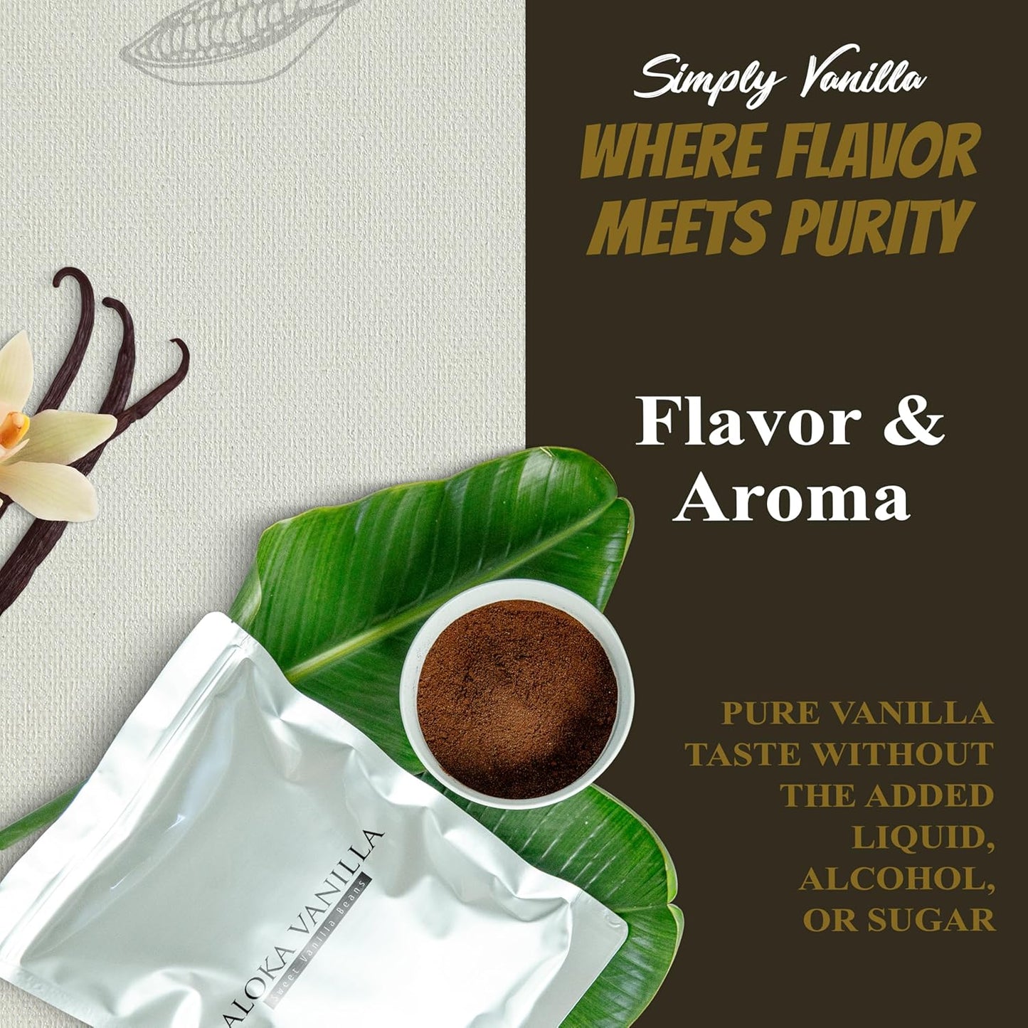 Organic Madagascar Vanilla Powder